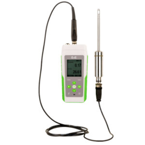 Medidor portátil de humedad, temperatura y punto de rocío multifunción