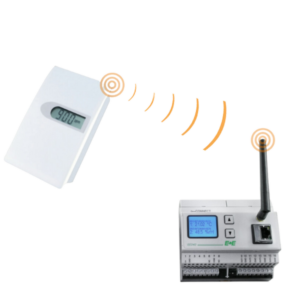 Sensor de humedad, temperatura y CO2 inalámbrico