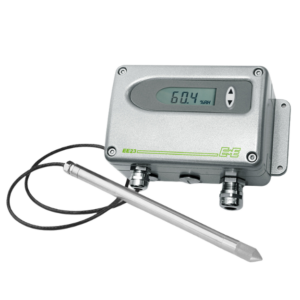 Transmisor de humedad, temperatura y punto de rocío industrial