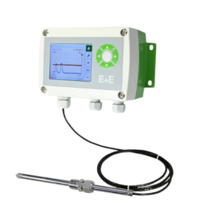 Transmisor de humedad y temperatura industrial  hasta 180ºC con display